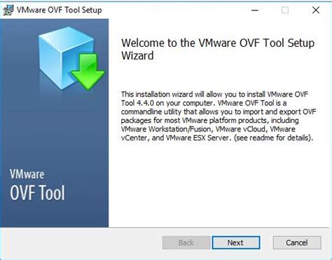 By default, below is the installation directory. . Ovftool vmware workstation
